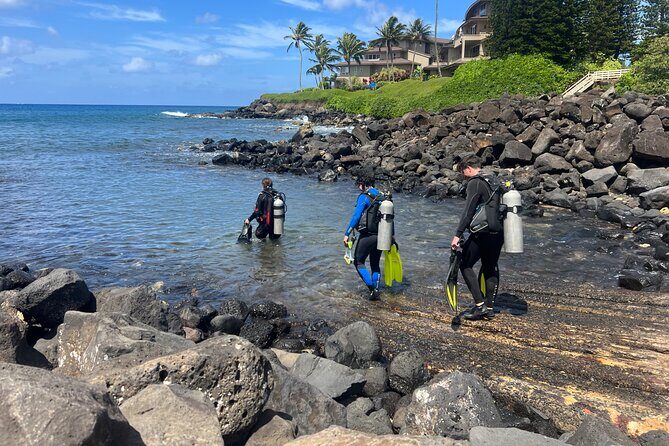 1 Tank Discover Scuba at Koloa Landing with No Experience needed - Equipment, snacks, and the small conveniences that actually matter