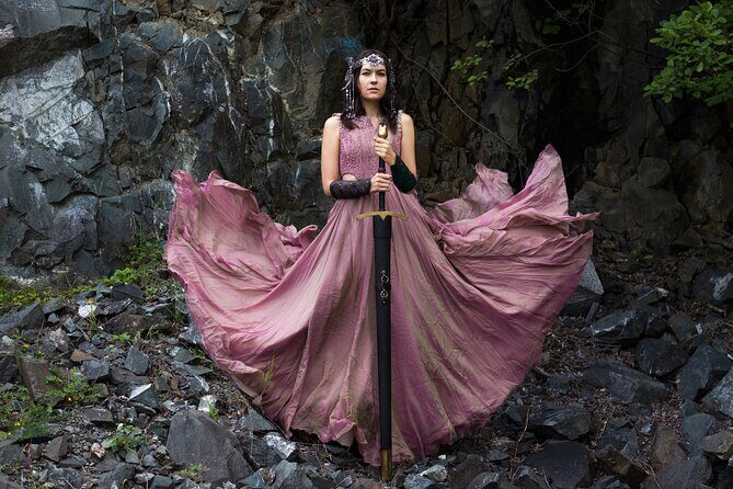 Become a Fairy Princess for the day - Stop 2 at Keālia Beach: beach + forest + lake near the ocean