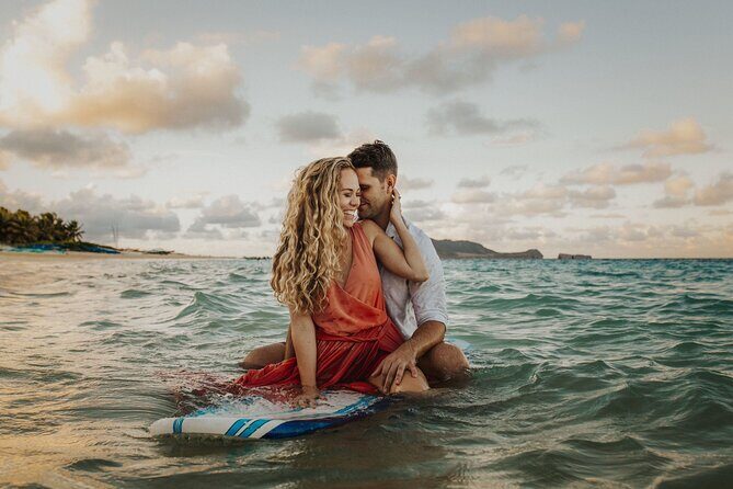 Conceptual and Surreal Wave Photography on Kauai - Private shoot setup: wardrobe, hair, and a quick world-change