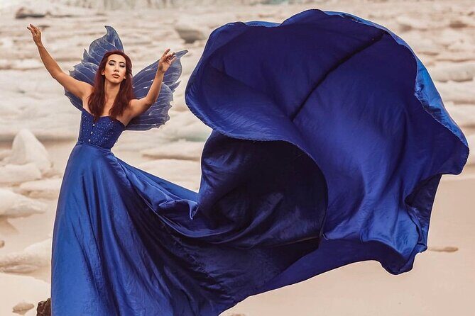 Flying Dress Photoshoot in Kauai - The “photo package” you’re actually paying for
