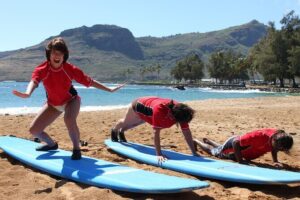 Group Surf Lesson at Kalapaki Beach - What a 90-Minute Lesson Looks Like in Real Life