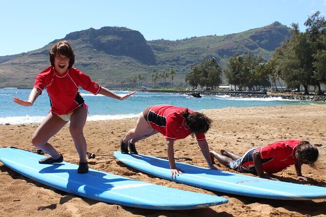 Group Surf Lesson at Kalapaki Beach - What a 90-Minute Lesson Looks Like in Real Life