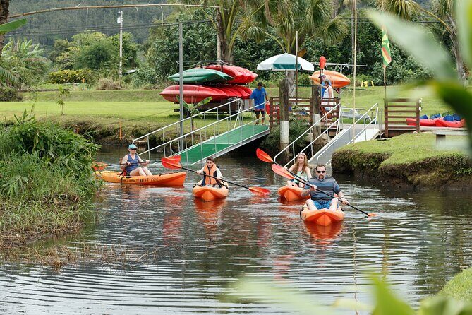 Hanalei Bay PM Kayak & Snorkel in Kauai - Stop 1: Hanalei River paddling from a private dock (and why they start you here)