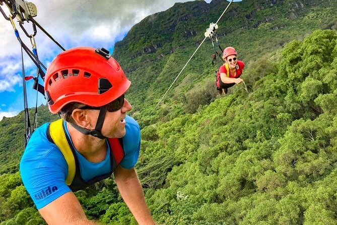 Hawaii Kipu Ranch PowerLine Zipline with Guide - What the 2.5 hours feels like on the ranch