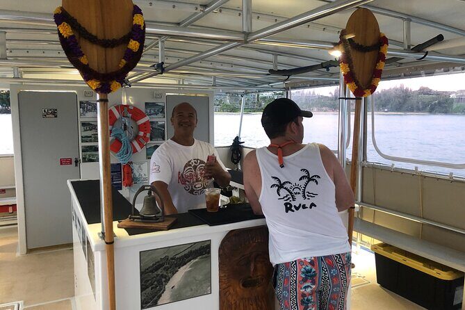 Kalapaki Kai Sunset Catamaran Cruise - River-to-sunset cruising from Nawiliwili