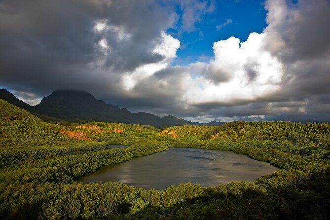 Kauai Eastside Waterfalls & Local Grinds-Small Group Tour - Menehune Fish Pond: Jurassic-size lore and movie-set vibes