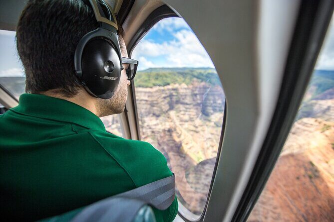 Kauai' Exclusive Helicopter Tour: Land & Explore Olokele Canyon - The flight plan: Napali cliffs, Waimea Canyon, and a volcano inside-out