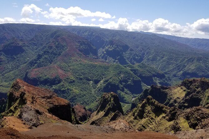 Kauai Island Tour : Journey to Waimea Canyon & More Highlights - Waimea Canyon Lookout and Pu‘uhinahina swap during 2025 maintenance