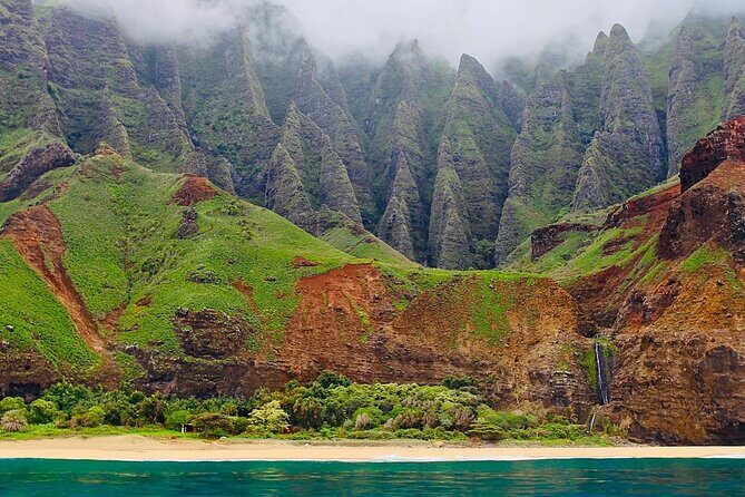 Kauai: Nā Pali Coast Zodiac Raft Expedition and Snorkeling - Second stop: Na Pali Coast State Park and the wildlife timing