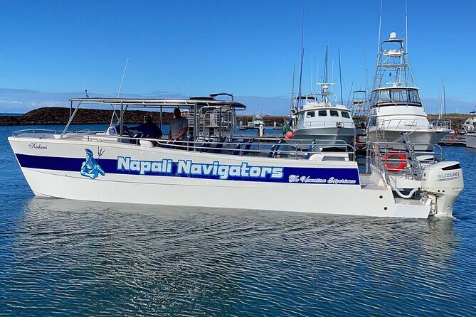 Kauai: Napali Coast Boat Tour and Snorkeling - Kikiaola Small Boat Harbor and what a max of 18 feels like