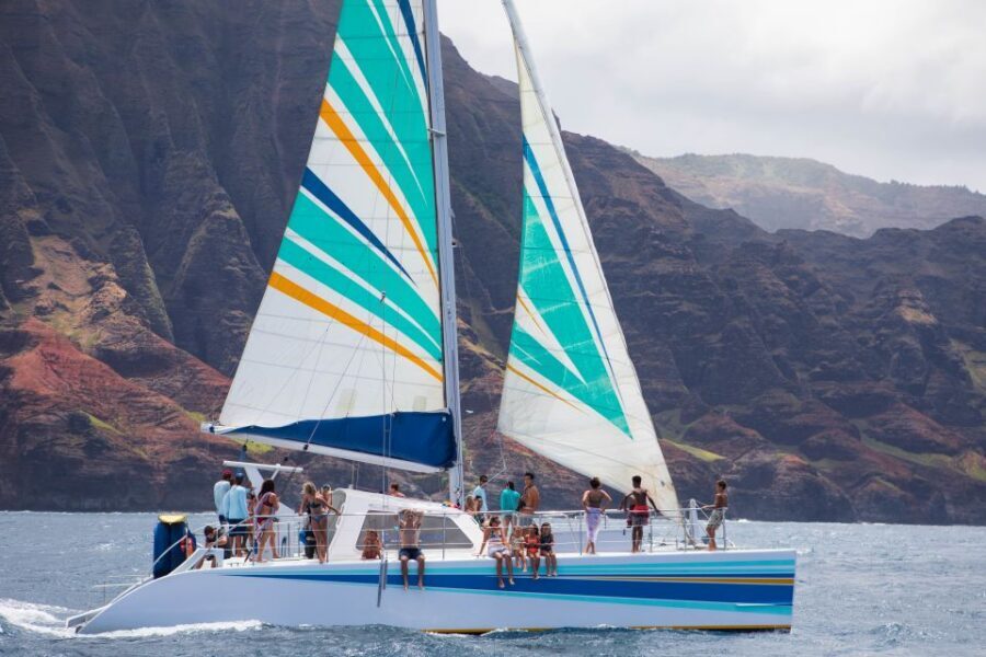 Kauai: Napali Coast Sail & Snorkel Tour from Port Allen - Napali Coast by catamaran: the part you can’t fake