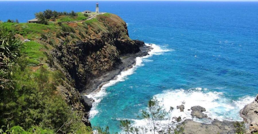 Kauai Northeast Tour, Fern Grotto River Cruise & Lighthouse - Along the drive: falls, heiau sites, taro fields, and the Sleeping Giant