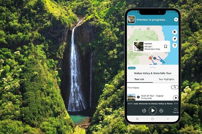 Kauai Wailua Valley & Waterfalls Audio Driving Tour - Price and value: why $15.99 per group can make sense