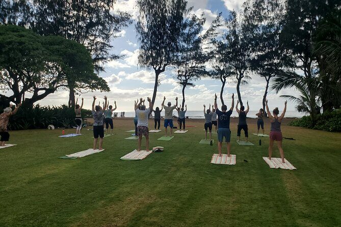 Kauai Yoga on the Beach - Small Group Energy: Up to 20 People, No Chaos