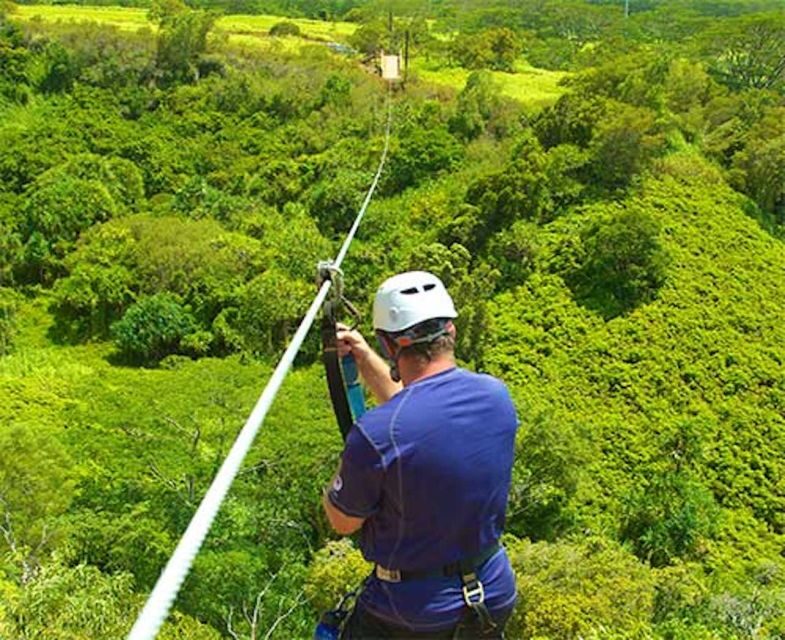 Kauai: Zipline Adventure - The Plank-Launch Moment: Kauai’s Only Plank-Launch Zipline