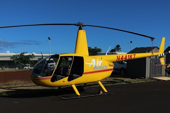 R44 Private Tour of Kauai Doors OFF - Price and value: $375.07 per person for a private doors-off R44