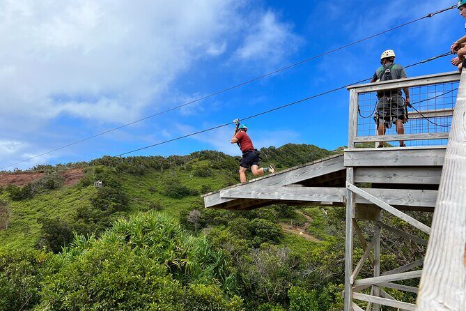 Shaka Zipline: 8 Line Zipline Tour (80 - 260 lbs) - Key Points Before You Go