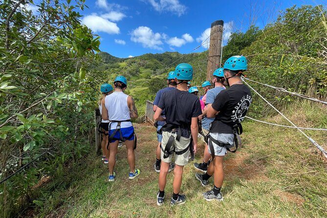 Shaka Zipline: 8 Line Zipline Tour (80 - 260 lbs) - The Main Event: What Eight Ziplines on Kauai Feels Like