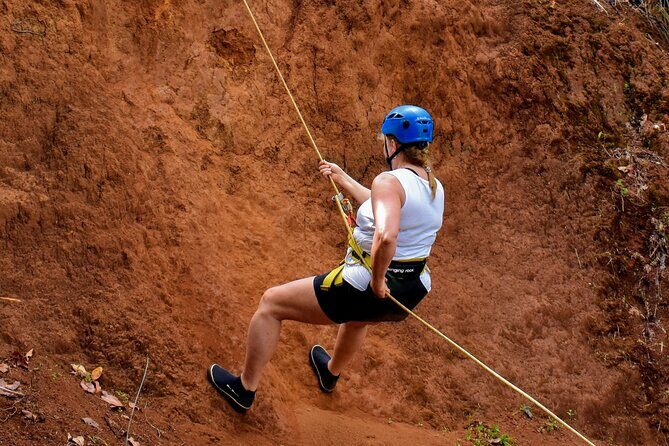 Small Group Waterfall Rappel in Lihue, Kauai - The Hike Into Hule‘ia National Wildlife Refuge