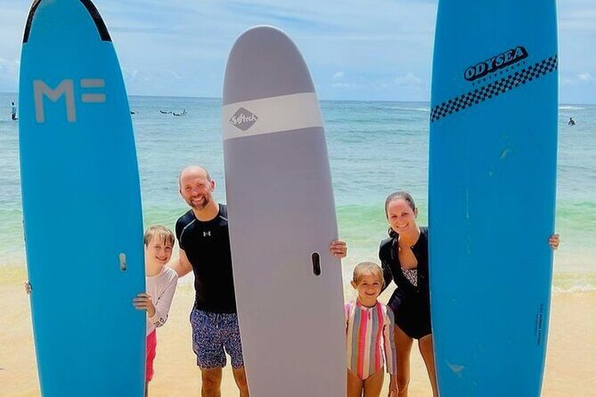 Unforgettable Surf Lesson in Kauai - Small Groups, Top-Line Gear, and Real Instructor Coaching